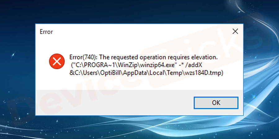 How-to-fix-The-requested-operation-requires-elevation-error-on-Windows-10-Error-740-on-Windows-10