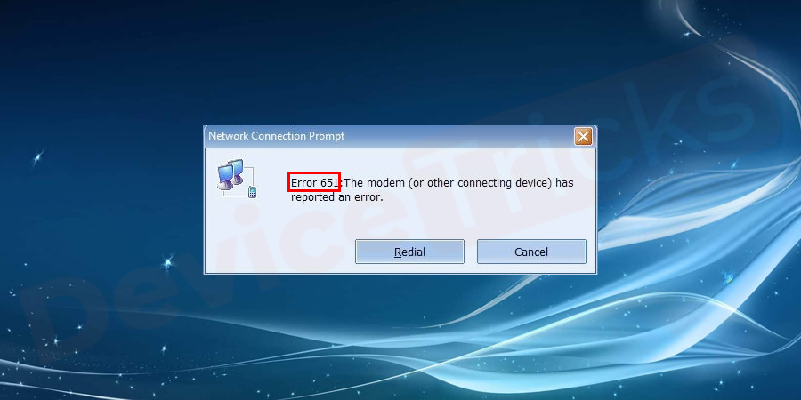 How-to-fix-connection-failed-with-error-651-in-Windows