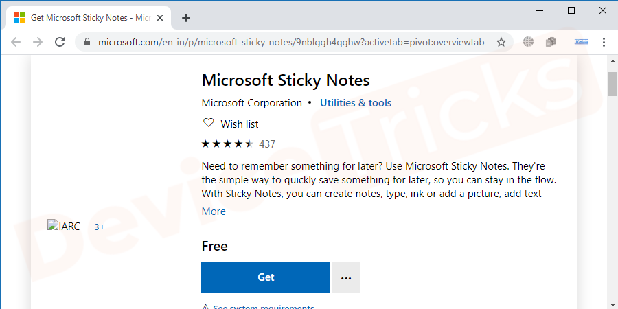 Re-install-Sticky-Notes-app-from-Microsoft-Store