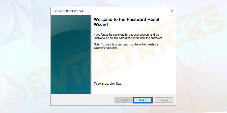Reset-password-button-Click-on-the-Next-button