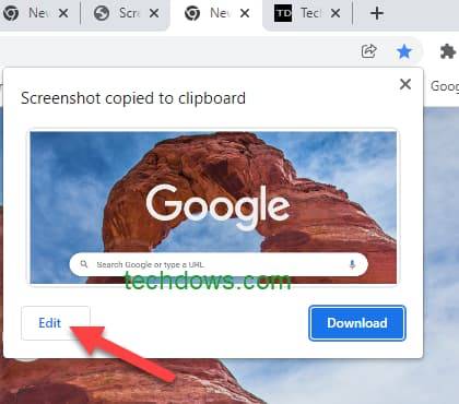 Screenshot-Edit-option-in-addition-to-download