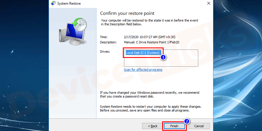 Select-the-Drive-to-Restore-and-Click-to-Finish-2