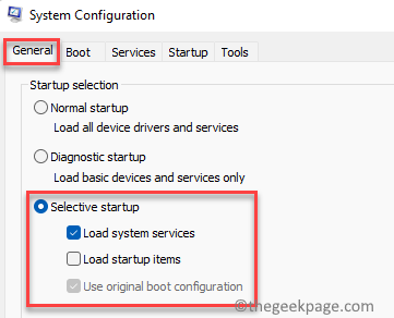 System-Configuration-General-Load-System-Services-Use-Original-boot-configuration-check