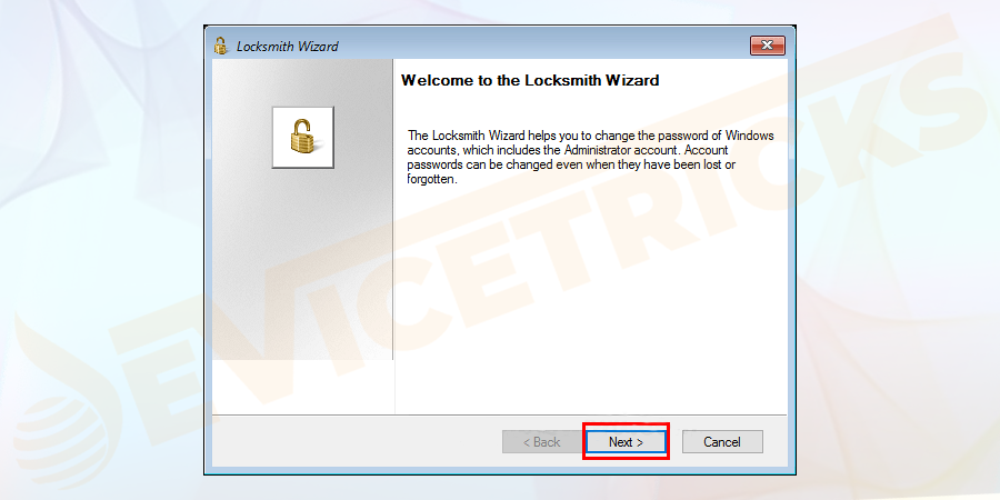 The-selection-will-launch-the-locksmith-wizard-with-a-pop–up-Windows-click-on-the-Next-button-1