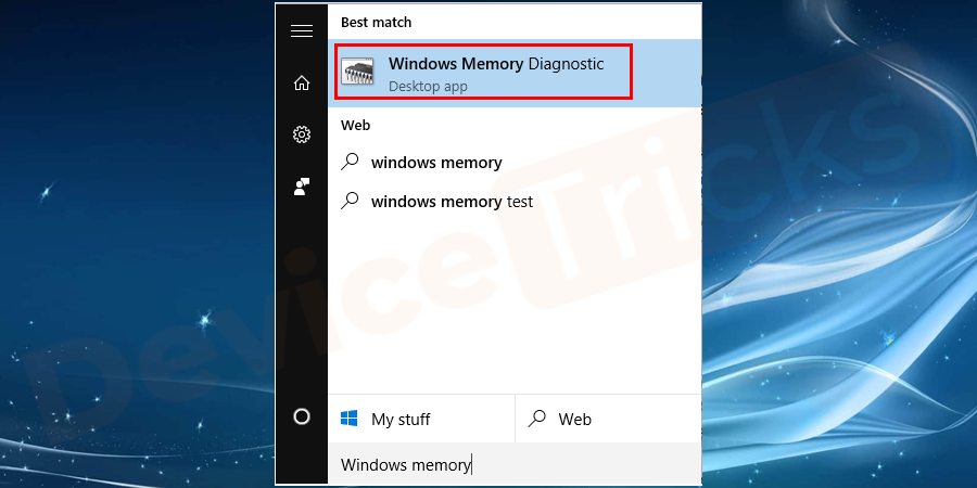 Windows-Memory-Diagnostic