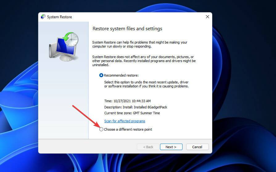 choose-a-different-restore-point-setting
