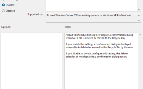 如何在 Windows 11 上启用文件删除确认