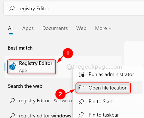 open-file-location-registry-editor