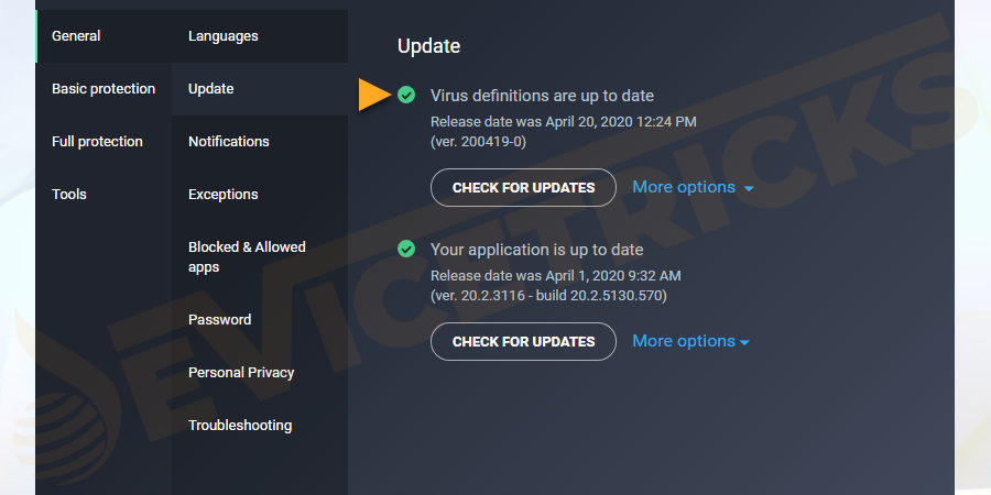 Check-your-Antivirus-is-Updated