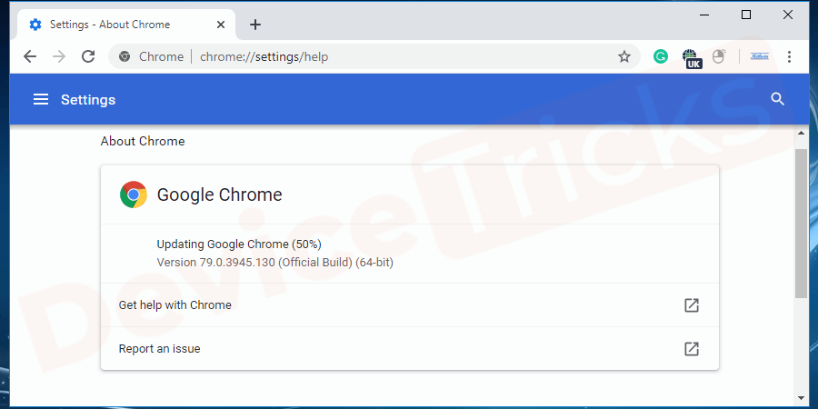 Google-Chrome-updating