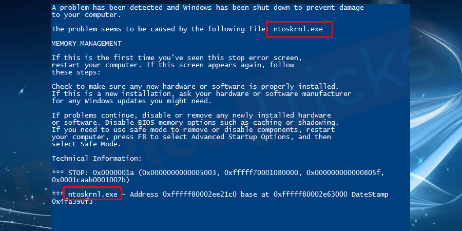 How-to-Fix-ntkrnlmp.exe-Blue-Screen-of-Death-Error-in-Windows