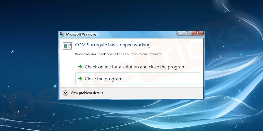 How-to-fix-COM-Surrogate-has-stopped-working-Error