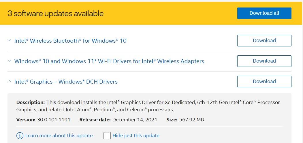 Intel-driver-update-for-Windows