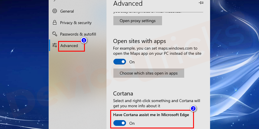 Microsoft-Edge-More-Settings-Advanced-Turn-ON-‘Have-Cortana-assist-me-in-Microsoft-Edge