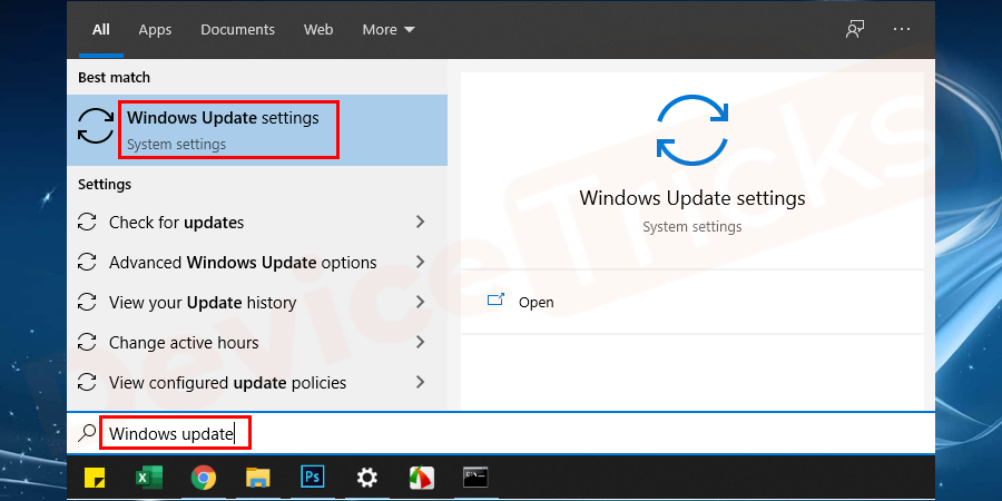 Navigate-to-the-start-button-and-search-for-Windows-update