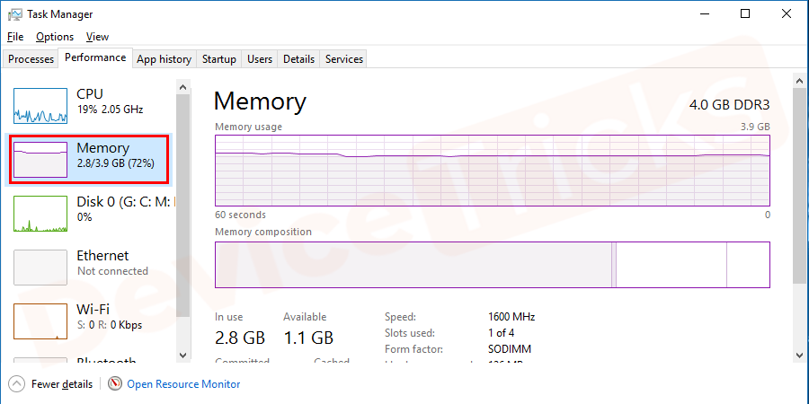Task-Manager-Performance-Memory