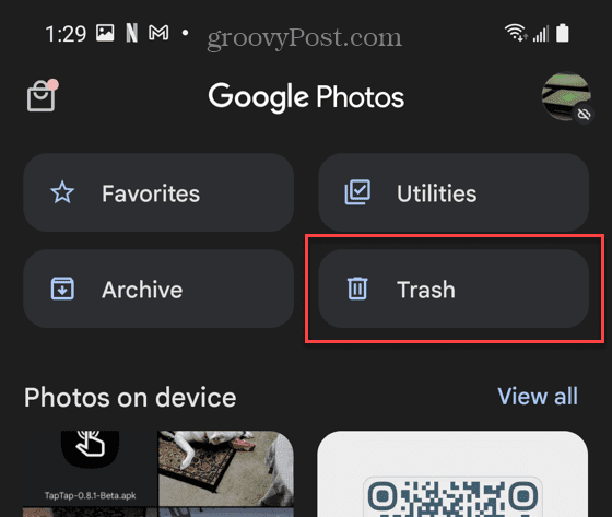 Trash-button-Google-Photos