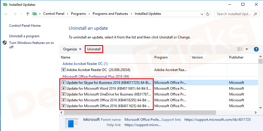 Uninstall-Updates-One-by-one-1