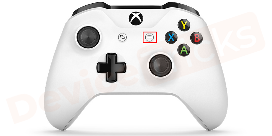 Xbox-controller-Menu-button