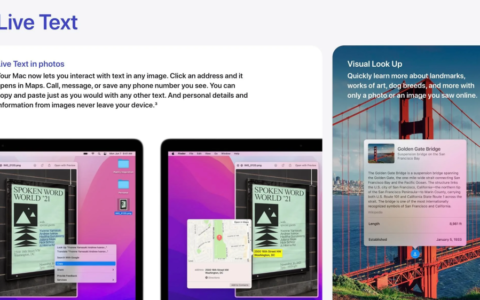 以下是如何使用 macOS Monterey 最有用的新功能：实时文本