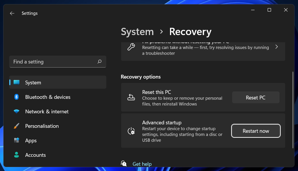 system-recovery