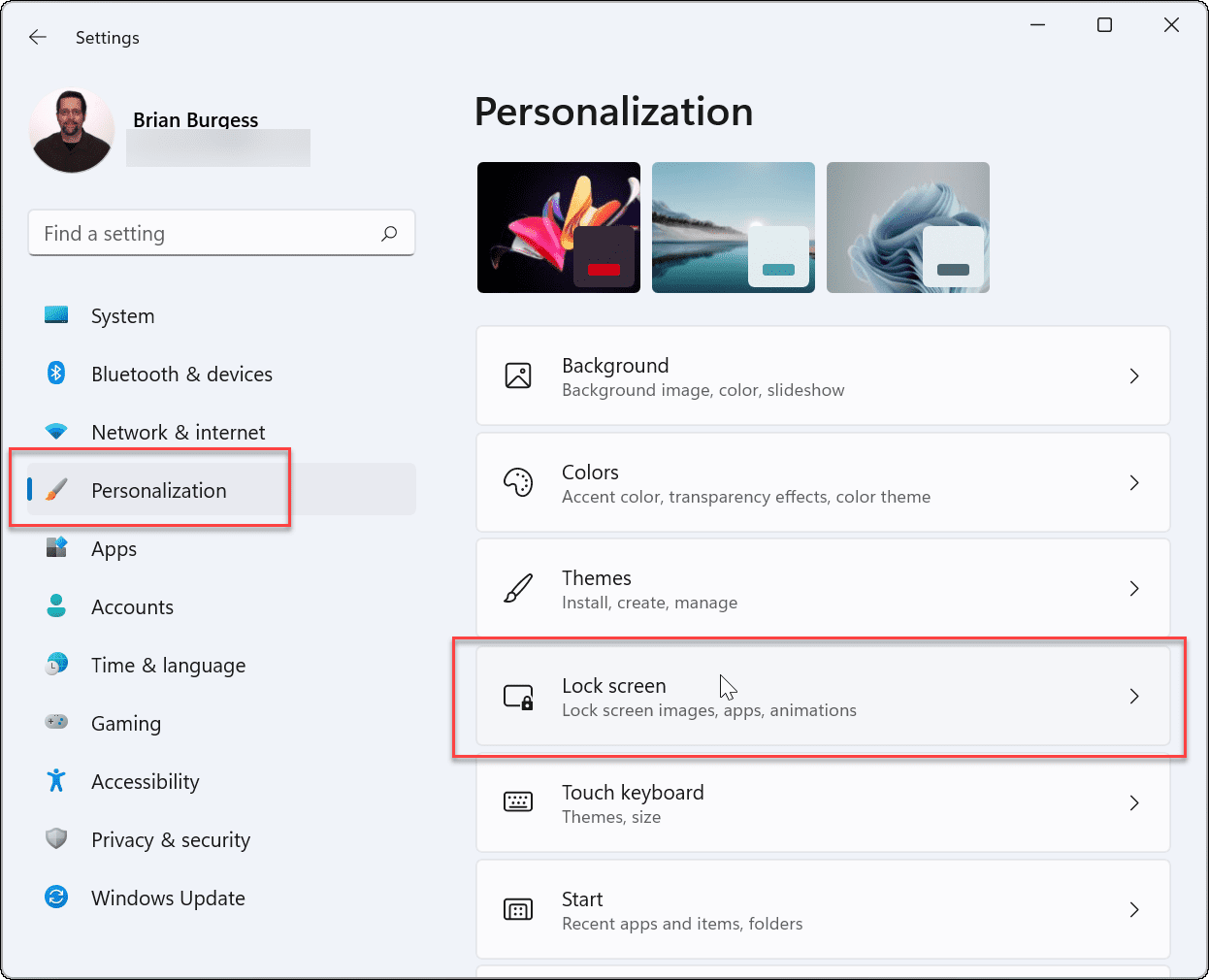 1-Personalization-use-screen-savers-Windows-11