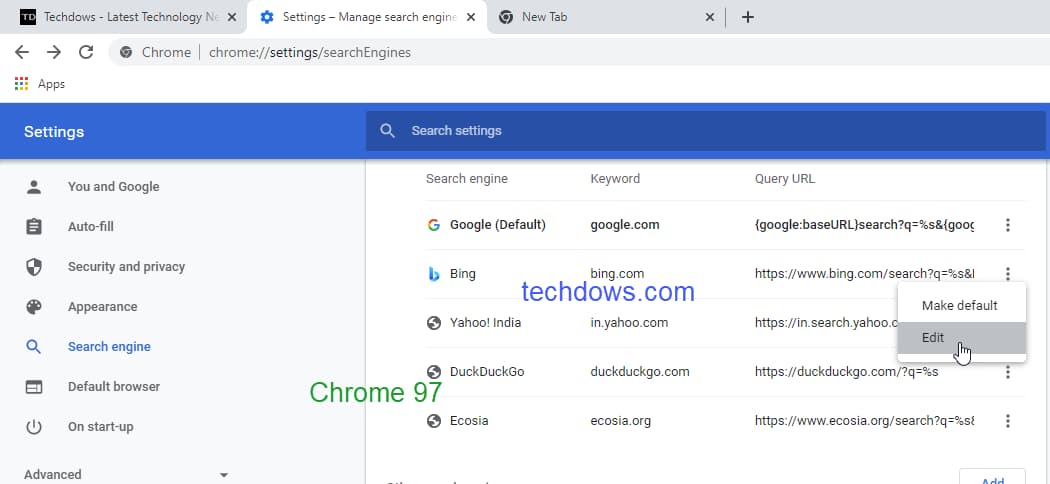 Chrome-97-default-search-engines-missing-delete-option