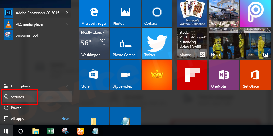 Click-on-Start-menu-and-then-Settings-icon-located-above-Power-menu