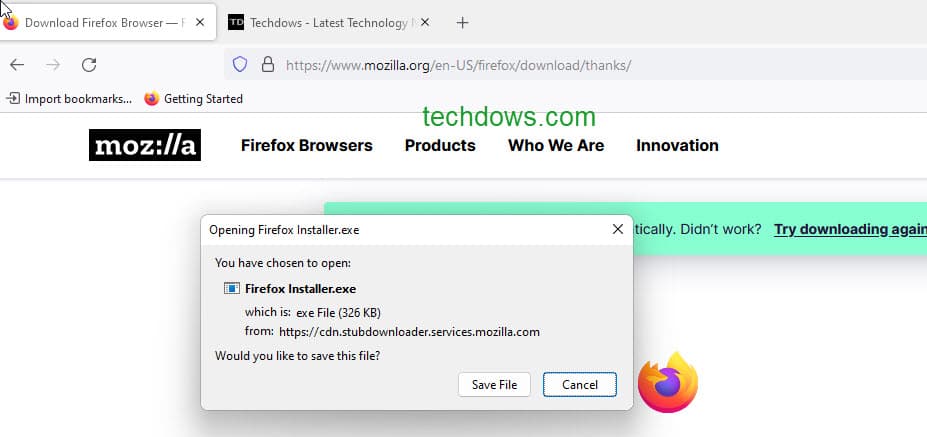 Firefox-97-no-longer-shows-prompt-opens-downloads-panel