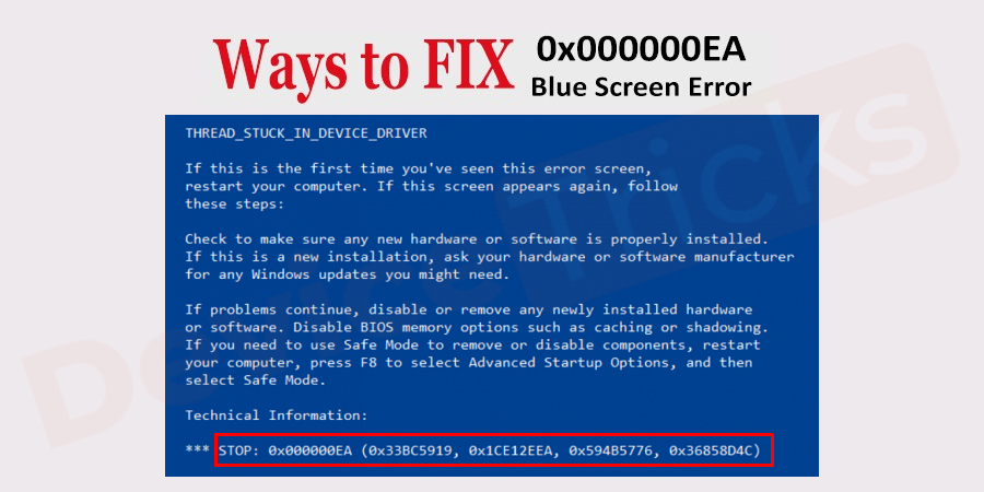 How-to-Fix-THREAD-STUCK-IN-DEVICE-DRIVER-0x000000EA-Blue-Screen-Error