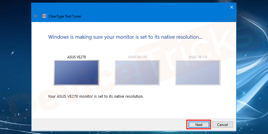Windows-10-will-check-either-your-monitor-resolution-is-set-properly