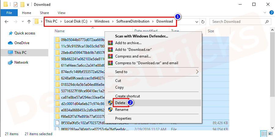 Windows-SoftwareDistribution-Download-Delete