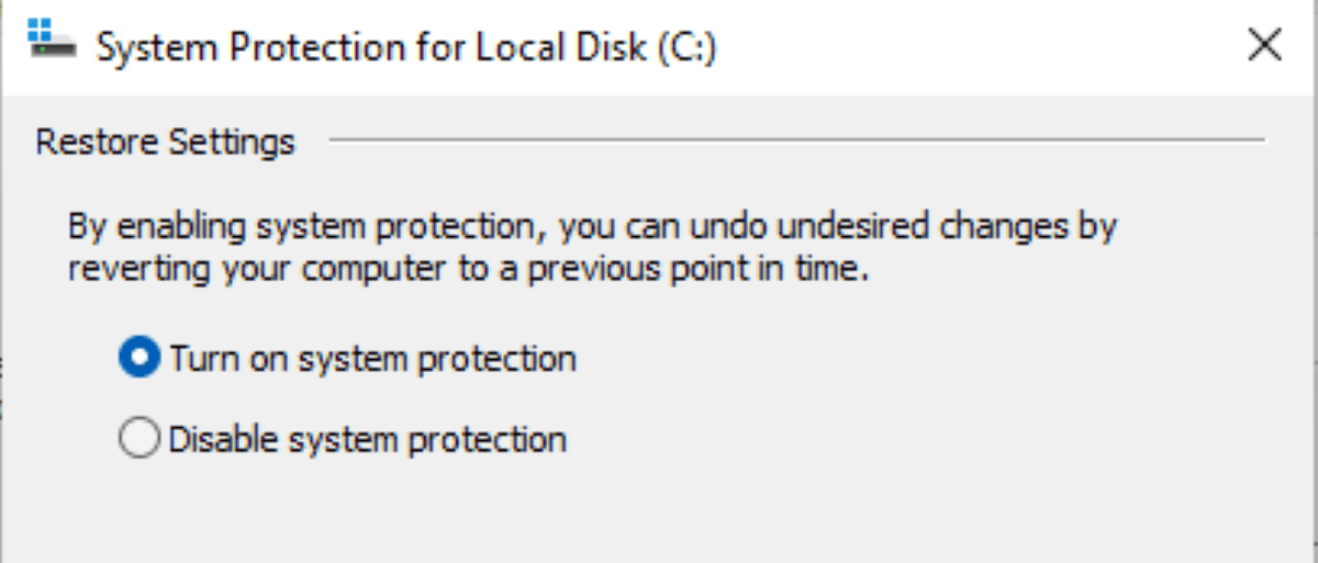 system-protection
