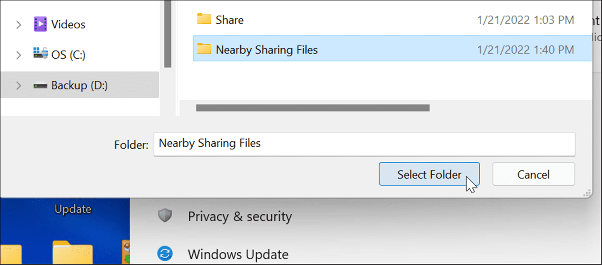 11-Select-new-nearby-sharing-folder