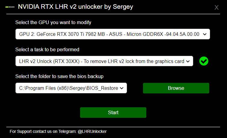 Nvidia RTX LHR v2 解锁器，使用教程和操作方法