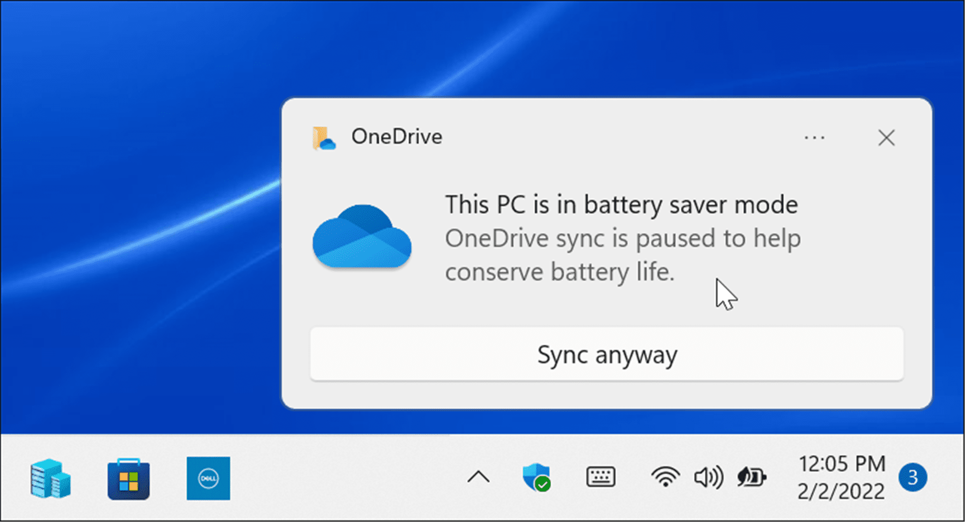 3-battery-Saver-Mode-OneDrive-Sync-Paused