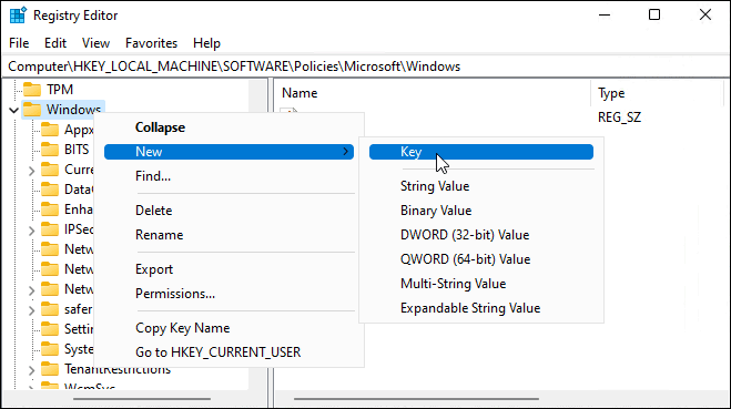 8-Registry-Editor-stop-automatic-updates-on-Windows-11