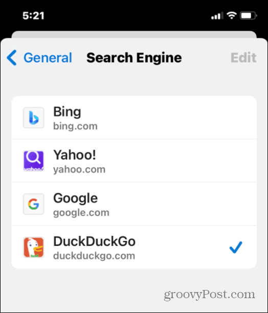 Edge-Choose-Search-Engine