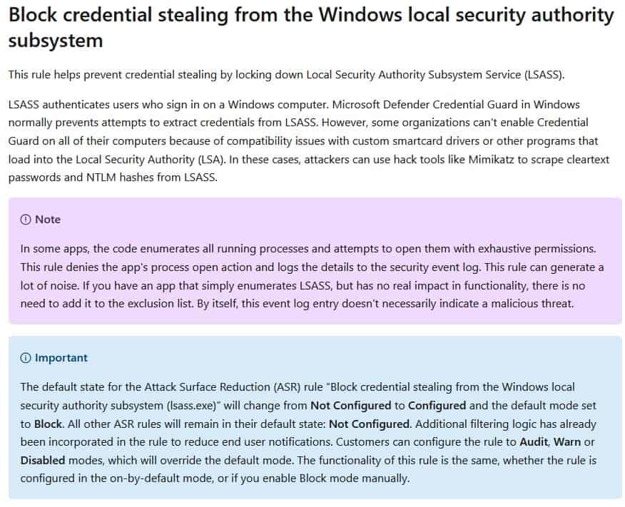 Microsoft Defender 在防止 Windows 密码被盗方面做得更好
