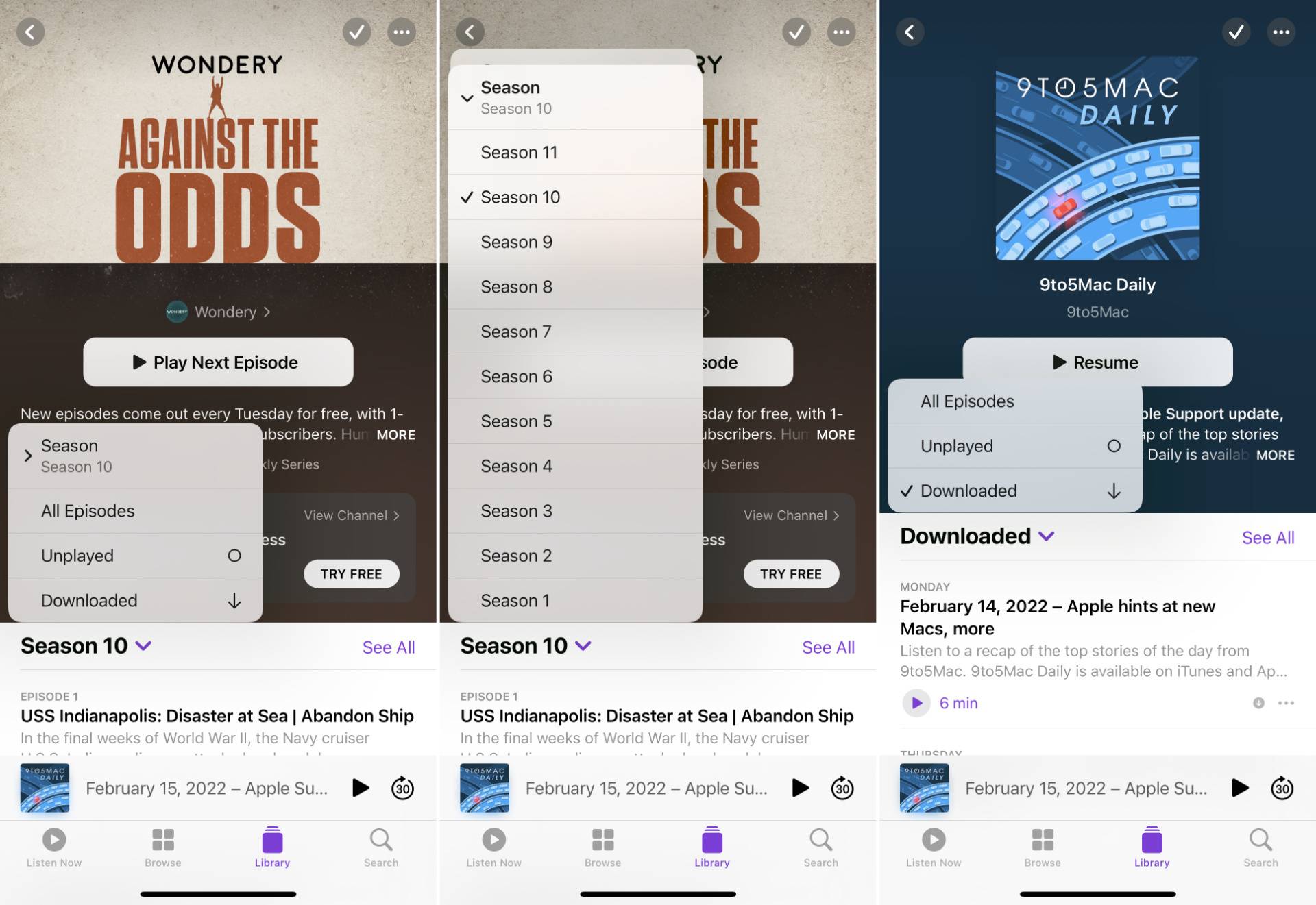 Podcasts-updates-iOS-15.4-beta-3