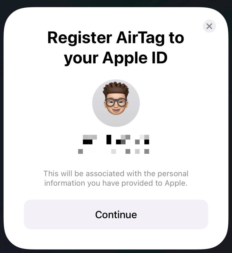 Register-AirTag-to-your-Apple-ID