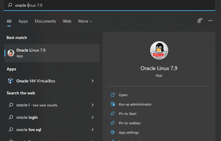 Run-Oracle-Linux-WSL-App