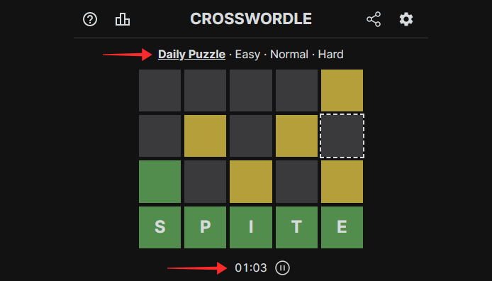 crosswordle-time