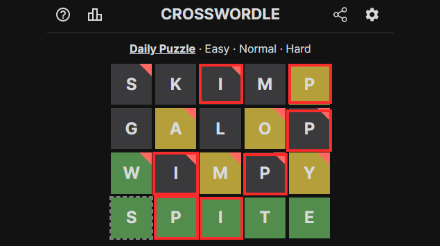 如何玩Crosswordle：规则和游戏玩法解释