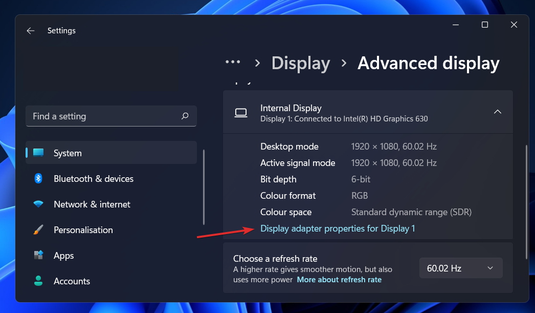 display-adapter-properties