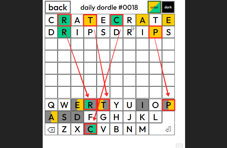dordle-tiles-and-keyboard