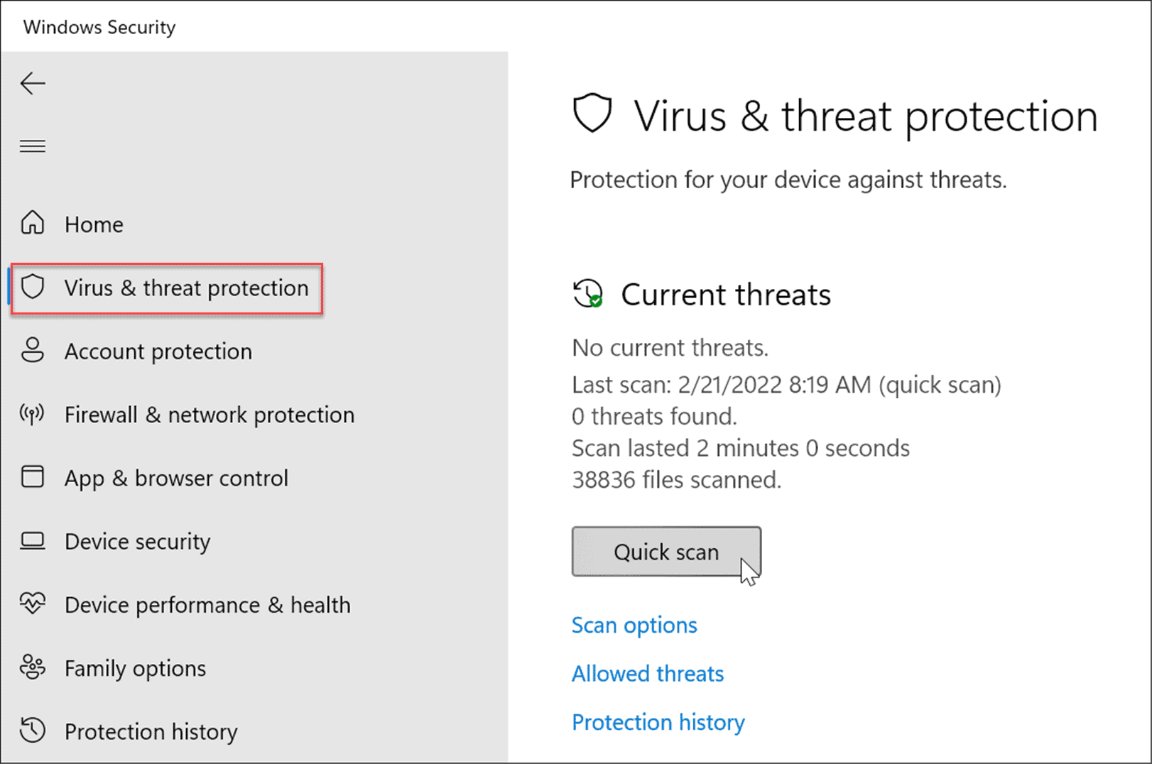 virus-and-threat-detection-quick-scan