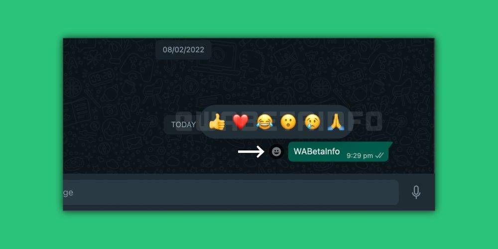 WhatsApp for Mac 也将接收即将推出的类似 iMessage 的反应功能