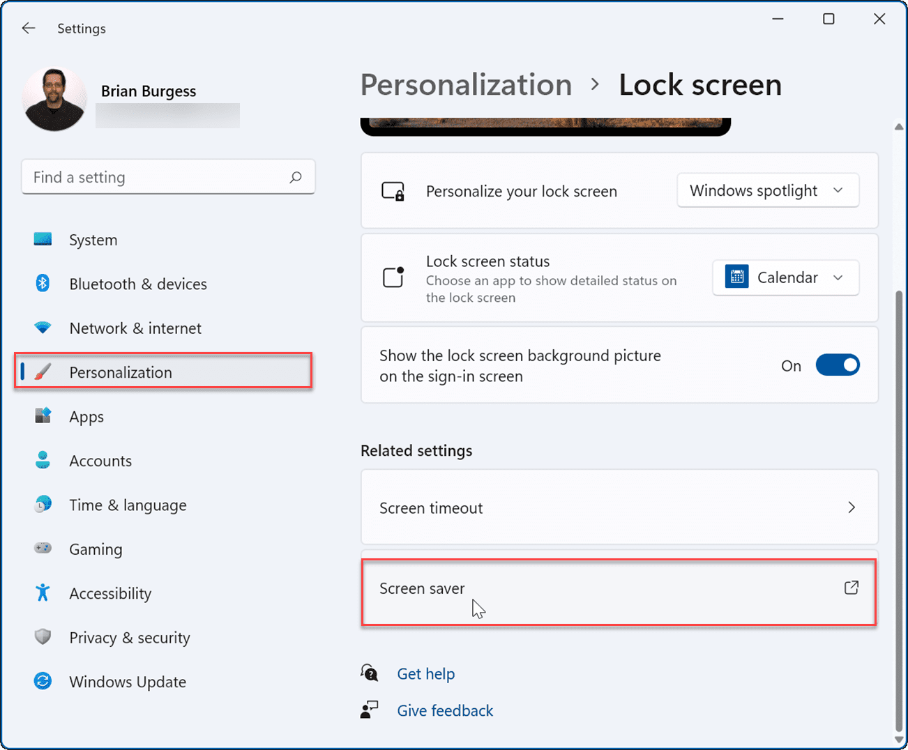 2-Personalization-lock-screen-set-photos-as-a-screen-saver-on-Windows-1