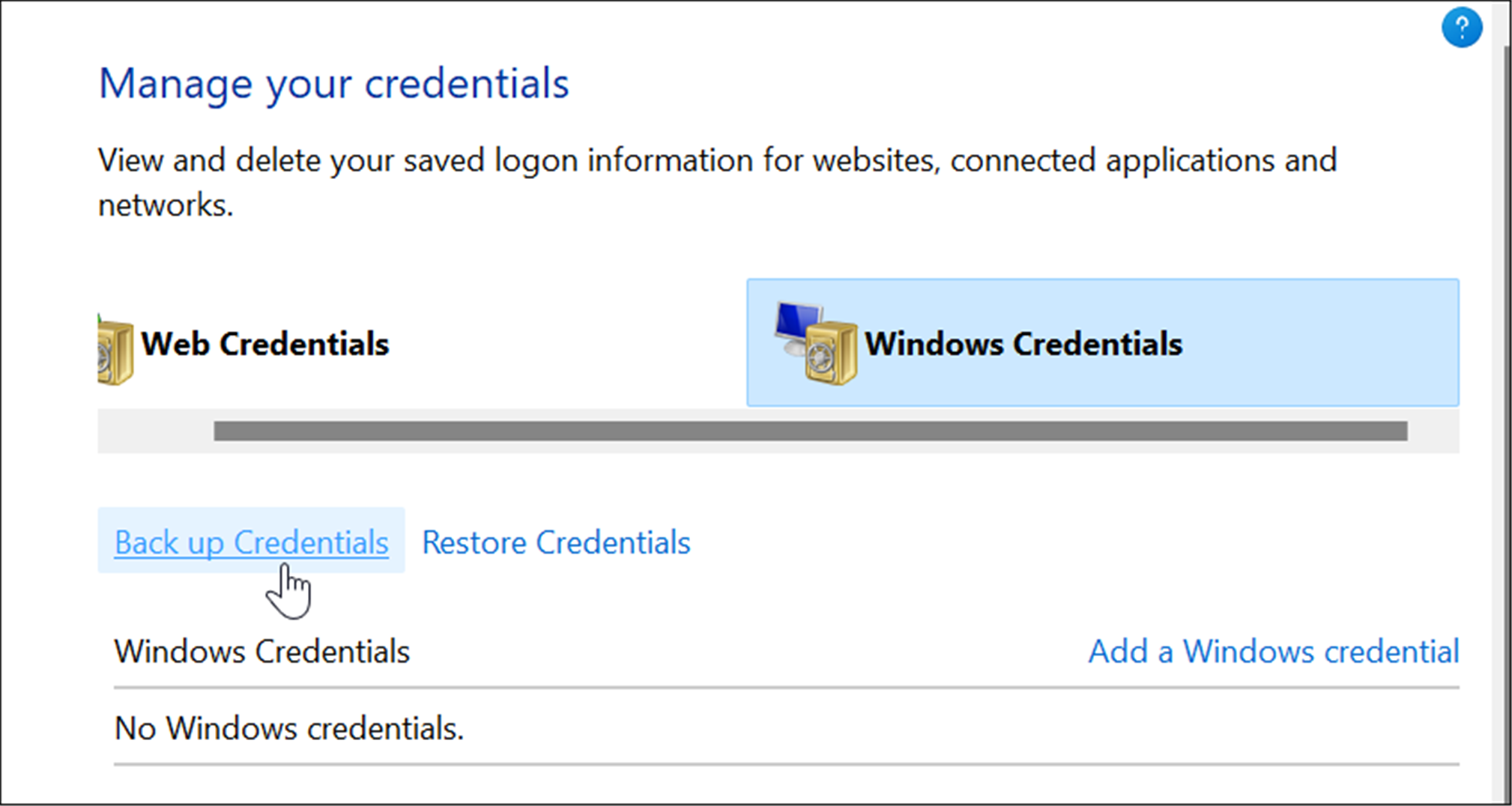 8-backup-use-credential-manager-on-windows-11